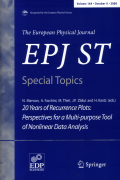 Special Issue EPJST 2008